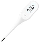 iHealth Digital Oral Thermometer PT1,Fever Thermometer with Dual-Sensors for High Accuracy, Rectum Armpit Reading Thermometer for Adults and Babies, Memory Recall and Extra Large LCD Backlit Display