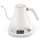 Willsence Gooseneck Kettle Temperature Control, Pour Over Electric Kettle for Coffee and Tea, 100% Stainless Steel Inner Lid and Bottom, 1200W Rapid Heating, 0.8L, Built-in Stopwatch