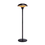 Star Patio Outdoor Freestanding Electric Patio Heater, Infrared Heater, Hammered Bronze Finished, Portable Heater suitable as a Balcony Heater, BBQ and Outdoor Party Heater, 1566-C-S