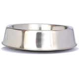 Iconic Pet 64 oz/ 8 Cup Anti Ant Stainless Steel Non Skid Pet Food/Water Bowl - Noise Free Ant Resistant Dog/Cat Feeding Bowl with Unique Design & Rubber Base Makes It an Elegant Ant Proof Dish