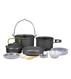 Weili Outdoor Pot, Portable Camping Pot, Hanging Pot, Picnic, Cookware, Tableware, Cassette Stove, Outdoor Stove, Pot Set
