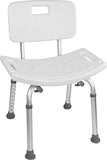 Visit the Vaunn Medical Tool-Free Assembly Spa Bathtub Adjustable Shower Chair Seat Bench with Removable Back