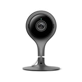 Gizcam Nest Cam Indoor - Wired Indoor Camera for Home Security - Control with Your Phone and Get Mobile Alerts - Surveillance Camera with 24/7 Live Video and Night Vision