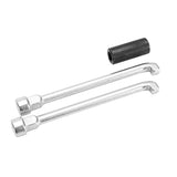 Yangoutool 27312 Steering Wheel Puller Leg Kit, Steering Wheel Removal Kit with Two J-Hook Style Puller Legs and Spacer, Expands Coverage of 27017, Steel