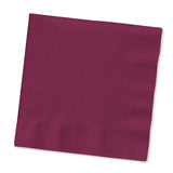 V PLUS Burgundy Red Beverage Paper Napkins, DAA