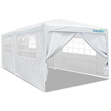 Quictent 10'x20' Party Tent Gazebo Wedding Canopy with Removable Sidewalls & Elegant Church