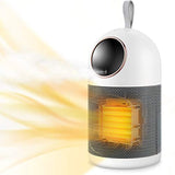 OYRGCIK  2-in-1 Electric Space Heater with Humidifier Function,Indoor Portable Ceramic Heaters with Cool Mist, Fast Heating, Quiet for Bedroom,Office Room and Desk Use