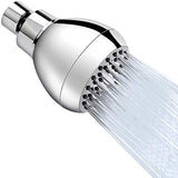 Aisoso High Pressure Shower Head 3 Inches Anti-clog Anti-leak Fixed Showerhead Chrome with Adjustable Swivel Brass Ball Joint for Relaxing and Comfortable Shower Experience Aisoso