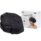 S&T INC. Cordless Heated Deep Conditioning Cap, Heat Cap for Deep Conditioning, Black, 10 Inch Diameter