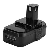 Shentec 18V 3.0Ah Li-ion Battery Compatible with Ryobi P100 P101 P102 P103 P104 P105 P107 P108 BPL-1815 BPL18151 BPL-1820G BPL1820