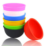 Fireboomoon 7 PCS Mini Silicone Pinch Bowls,1.75 Ounce/50 ML,Reusable Prep and Serve Bowls for DIY Crafts,Condiments,Sauce,Dips,Candy,Fruits,Snacks,Appetizer(Multicolor)