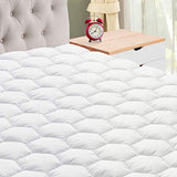 IXELLES Full Mattress Pad Cover, Soft Quilted Pillowtop Mattress Pad, Cooling Mattress Topper with Deep Pocket (8