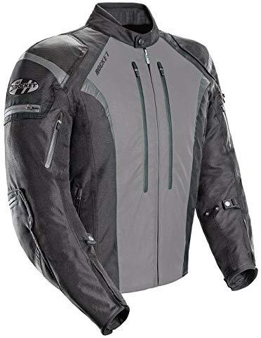 Joe Rocket Atomic Men's 5.0 Textile Motorcycle Jacket (Black, X-Large)