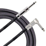 Lulu Home 20 Feet Guitar Cable, Professional Instrument Cable, Straight 1/4