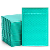 FilmHoo 60 Pcs Poly Bubble Mailers 4x8 inch Padded Envelopes Shipping Envelopes,Packaging Bags for Small Business Bubble Mailer Self Sealing Padded Envelope Teal