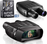 HKESTG Night Vision and Day Binoculars for Hunting in 100% Darkness - Digital Infrared Goggles Military for Viewing 984ft/300M in Dark with 2.4