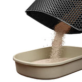None/Brand Seven Master Cat Litter Mat, Collapsible Large Cat Litter Trapper, Honeycomb Double Layer Design, Waterproof and Urine Proof Material