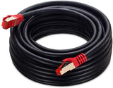 Outdoor Cat 7 Ethernet Cable,Neekeons26AWG Heavy-Duty Cat7 Networking Cord Patch Cable RJ45 10 Gigabit 600Mhz LAN Wire Cable STP Waterproof Direct Burial Ethernet Cable (5M(15feet))