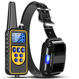 TeqHome Shock Collar for Dogs, Bark Collar with Remote 2600Ft, Dog Training Collar w/3 Modes Beep Vibration and 0~99 Shock Levels, Rechargeable Dog Collars for Small Medium Large Dog