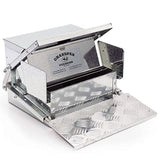 Grandpa's Feeders Automatic Chicken Feeder - Large Size for 12 Chickens for 10 Days (40lb Feed) Long Lasting Galvanized Steel Poultry Feeders - Rat Proof & No Spill with Weatherproof Lid