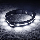 Blazin' Safety LED Dog Collar ā USB Rechargeable with Water Resistant Flashing Light
