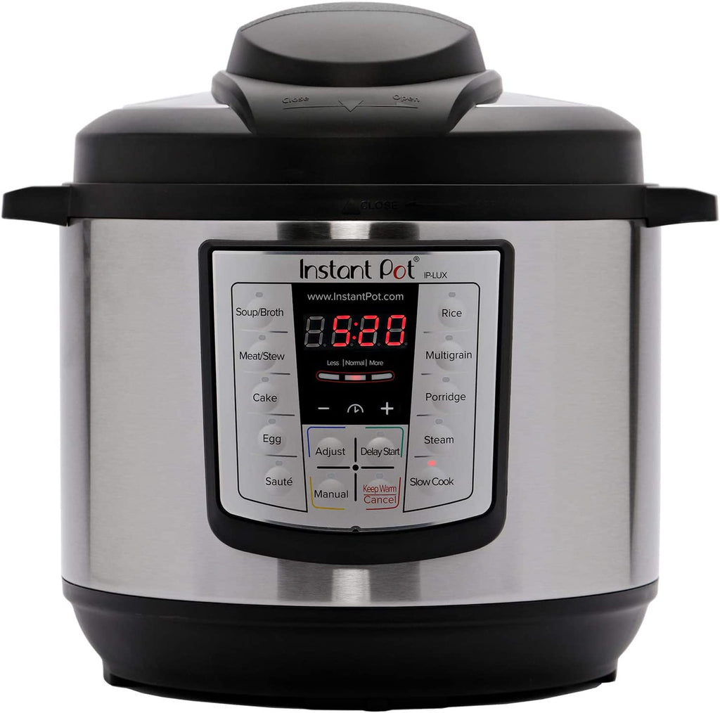 Instant Pot Lux 6-in-1 Electric Pressure Cooker, Slow Cooker, Rice Cooker, Steamer, Saute, and Warmer|6 Quart|12 One-Touch Programs