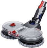 FUNTECK Electric Mop Attachment for Dyson V7 V8 V10 V11 V15 Vacuum Cleaners, Including Detachable Water Tank