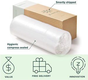 Zinus 12 Inch Green Tea Memory Foam Mattress / CertiPUR-US Certified / Bed-in-a-Box / Pressure Relieving, Queen