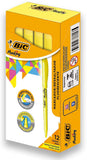 BIC Brite Liner Highlighter, Chisel Tip, Yellow, 12-Count, For Broad Highlighting or Fine Underlining