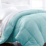 Beckham Luxury Linens  Hotel Collection Twin/Twin XL Size Comforter - 1600 Series Down Alternative Home Bedding & Duvet Insert - Aqua