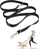 Oneisall Hands Free Dog Leash,Multifunctional Dog Training Leash,8ft Nylon Double Leash for Puppy Small Medium Service Dogs
