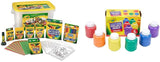 Crayola Super Art Coloring Kit, Tub Colors Vary, Amazon Exclusive, 100+ Pcs, Gift for Kids