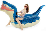 Jasonwell Inflatable Dinosaur Pool Float for Boys Girls Adults 124'' Giant T-Rex Floatie Summer Beach Swimming Pool Inflatables Ride on Party Pool Toys Raft Lounge Kids Tyrannosaurus Rex Toys