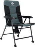 Coastrail Outdoor Premium Camping Chair Folding Design Thick Padding and Lumbar Back Support High Back Comfort and Steel Frame for Heavy Duty Camp Chair Holds 400 lbs for Patio Porch Lawn Van