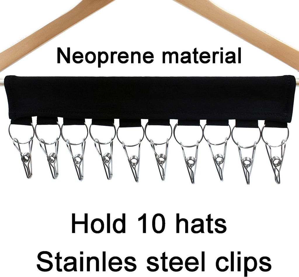 YYST Cap Organizer Hanger, Hat Holder, Hat Organizer - Change Your Ordinary Hanger to Cap Organizer Hanger