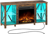 Rolanstar Fireplace TV Stand 55