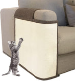 ScratchMe Cat Scratch Furniture Couch Protector with Natural Sisal for Protecting Couch Sofa Chair (Left Hand)