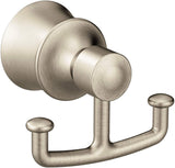 CADUKE YB2103BN Dartmoor Double Robe or Towel Hook, Brushed Nickel