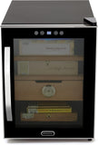 Whynter CHC-122BDa Cigar Humidor, 1.2 cu ft, Stainless Steel