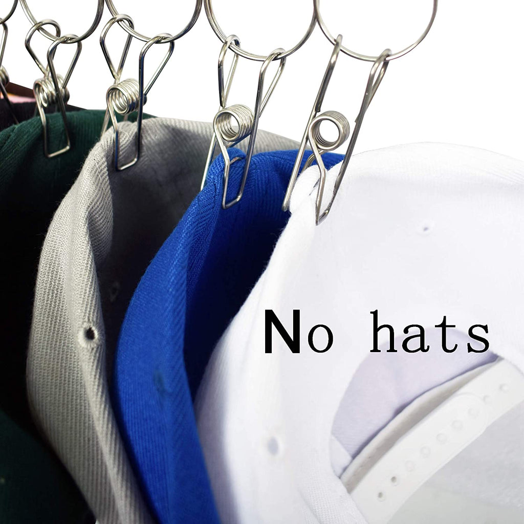 YYST Cap Organizer Hanger, Hat Holder, Hat Organizer - Change Your Ordinary Hanger to Cap Organizer Hanger