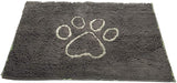 RIIEEPTV Dog Doormat Cute Paw Print Ultra Water Absorbent Fast Drying Microfiber Small, Medium, Large and Runner Heavy Non-Skid/Slip Backing Machine Wash, Rain Snow Muddy Wet Shoes & Paws