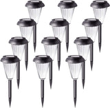 GoerTek  Deluxe LGODLTLAND1A3200A Pathway, Auto On/Off Solar-Powered Landscape Security Night Patio Yard Driveway Pool In-Ground Lights, 1-Pack, Black