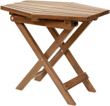 hOmeHua  Tamarack Folding Table - Outdoor Patio Furniture Accessory for Home Entertaining in the Patio, Backyard, and Deck