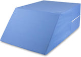 Comfifeel Healthcare Bed Wedge Ortho Pillow for Leg Elevation, Sciatica, Pregnancy, Back or Hip Pain, 19.25 x 23.25 x 8, Blue, 7