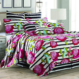Eddie Bauer Quilt Bedding Set in Full/Queen - Donatella Printed Lightweight Reversible Quilt with 2 Matching Pillow Shams