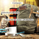 Grill Trade Fire Starter Squares 144, Easy Burn Your BBQ Grill, Camping Fire, Wood Stove, Smoker Pellets, Lump Charcoal, Fireplace - Fire Cubes are The Best Barbeque Accessories - 100% All Natural