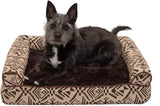 COHOME Orthopedic, Cooling Gel, and Memory Foam Pet Beds for Small, Medium, and Large Dogs and Cats - Two-Tone L Chaise, Southwest Kilim Sofa, Faux Fur Velvet Sofa Dog Bed, and More