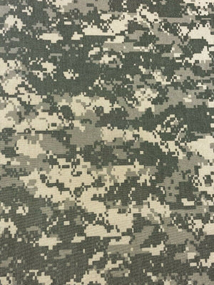 ACU Digital 330D Uncoated Outdoor Fabric 60"W Cordura Nylon By The Yard DWR M8