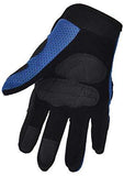 Street Bike Full Finger Motorcycle Gloves 09 (Large, black)