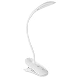 Mafiti Book Reading Lamp Clip Touch Control Dimmable LED Bedside Table Lamp 3 Brightness Levels (White)